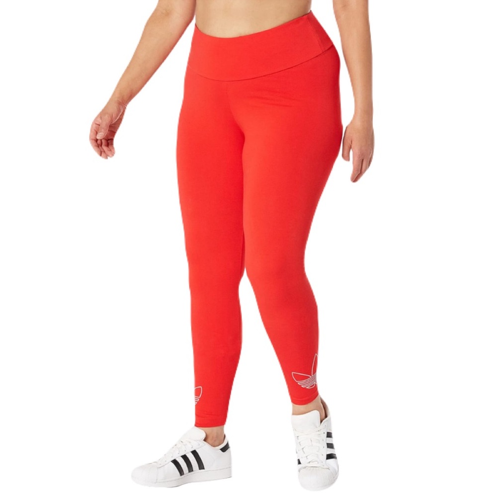 Adidas Originals Red Women's Leggings XL New with Tag
